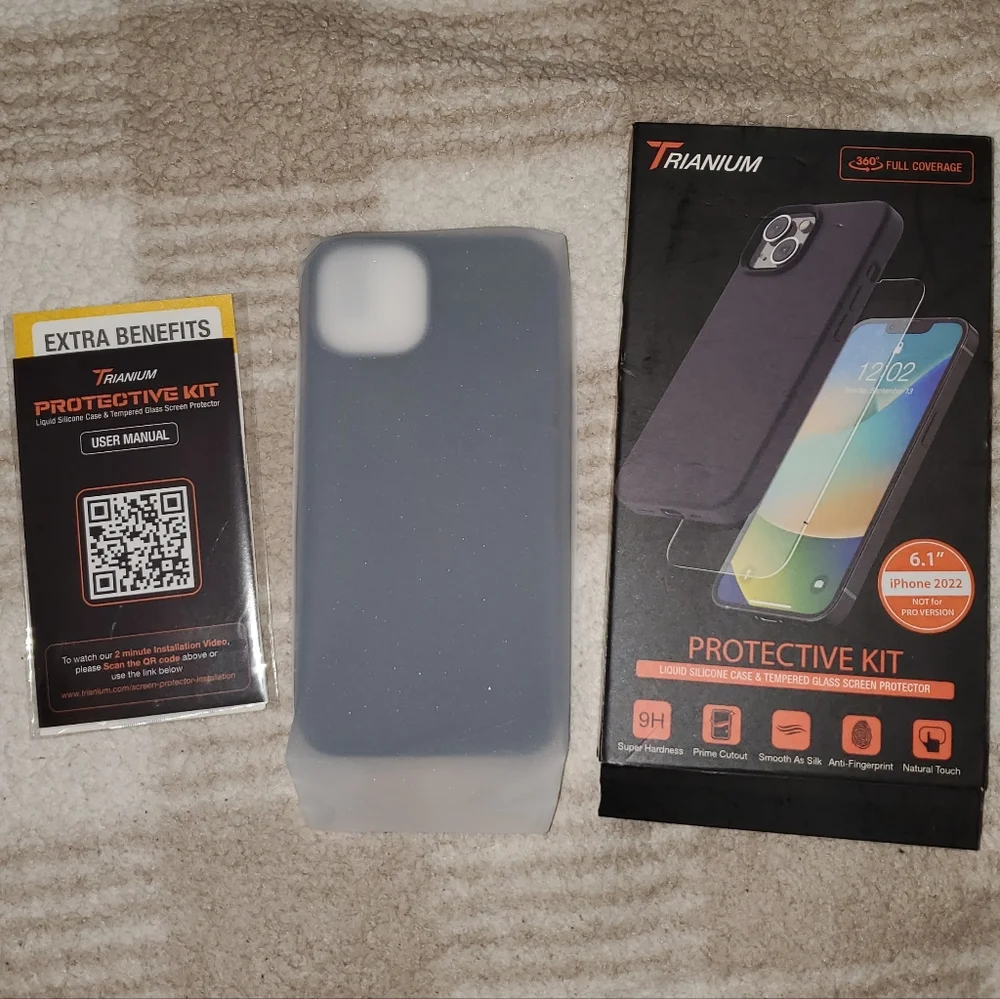 5 for $25 | NIB Trianium Protective Phone Case Kit for iPhone 14 (6.1